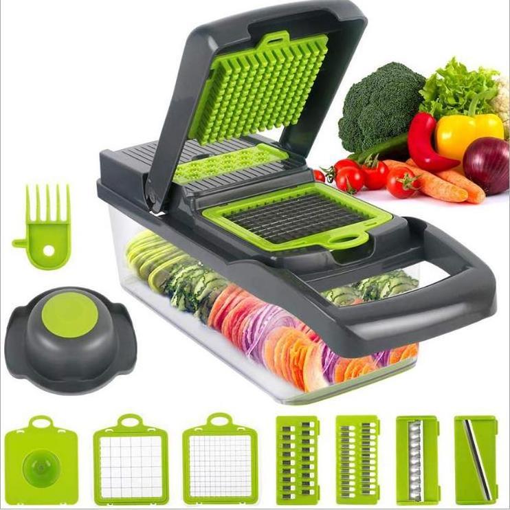 hand held multi-function manual fruit vegetable food chopper vegetable cutting tool fruit and vegetable chopper