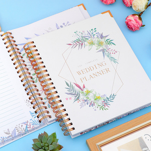 Spiral notebooks planner printing private label journals and planners a5 fridge manifes planner 2024-2025 custom logo