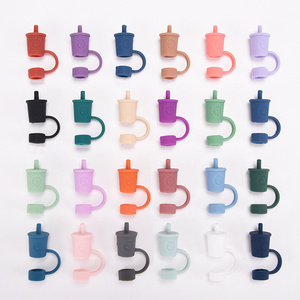 simple Reusable Drinking Straw Tips Lids Dust-proof Straw Plugs Various Straw Tip Covers With  water bottle Tumbler - Buy 8mm