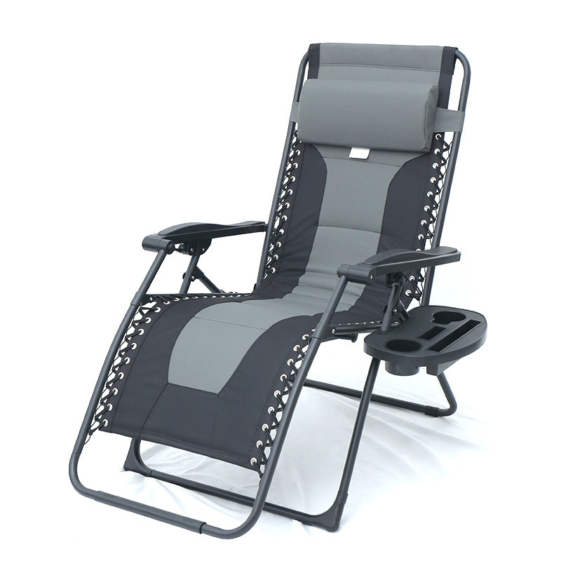 High Quality Luxury Modern Outdoor Beach Patio Lawn Lounge Folding Padded Zero Gravity Recliner Chair