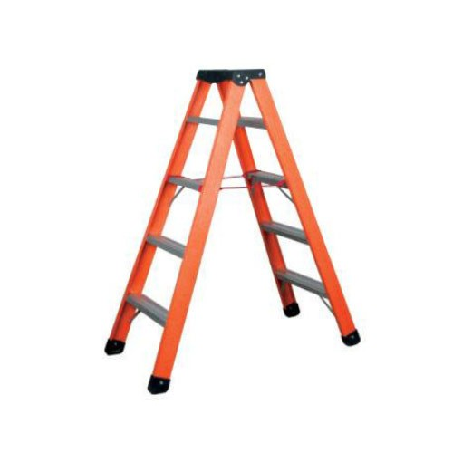 Manufacturer Custom Size Fiberglass Platform Ladder High Strength Double Sided FRP Ladder