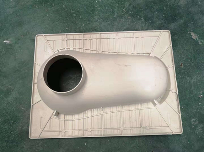 Sanchuang  Customized Wholesale Manufacturer SMC FRP Fiberglass Squatting Pan in Bathroom