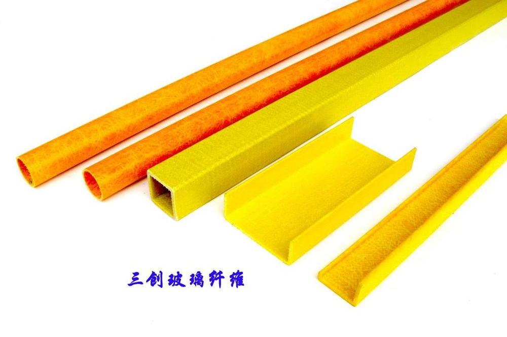 Factory Customized Fiberglass Square Tube Pultruded FRP Box Section Hollow Tube Plastic Rectangular Pipe