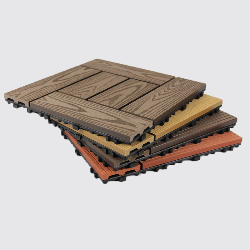 Wholesale Price Heat Resistant Wpc Decking Flooring Board, High Quality Water Resistant Wpc Decking Tiles Wooden Floor Coffee