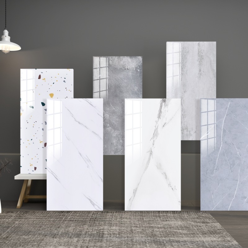 Inexpensive Shatter-Proof Vertical marble tile wallpaper