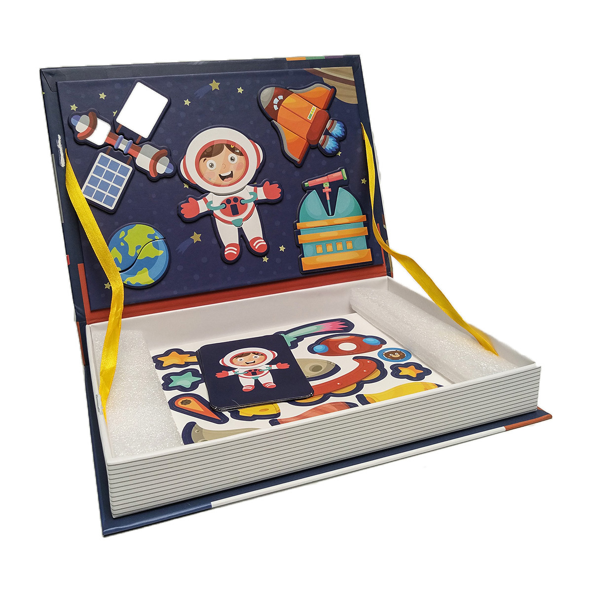 Explore Space Match game Early Learning Toy  Magnetic Puzzle