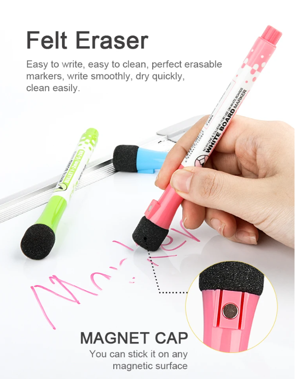 High Quality and Durable whiteboard marker quick drying refillable marker ink pen dry erase markers for office