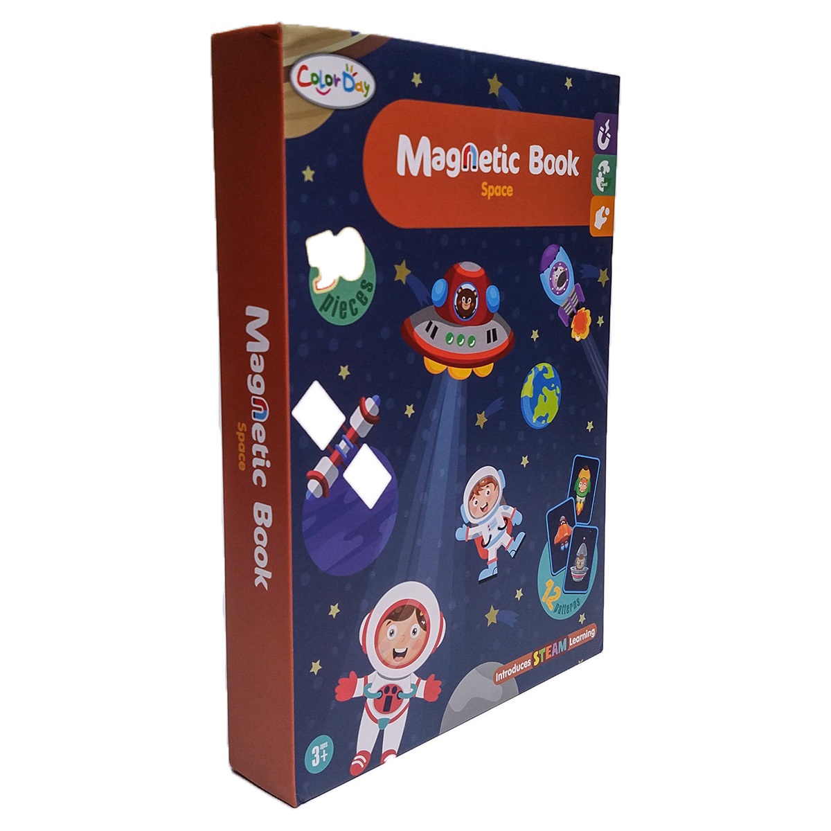 Explore Space Match game Early Learning Toy  Magnetic Puzzle