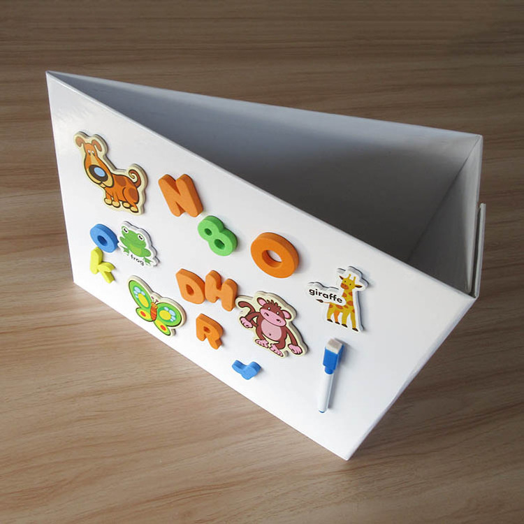 Folded Magnetic Whiteboard For Education