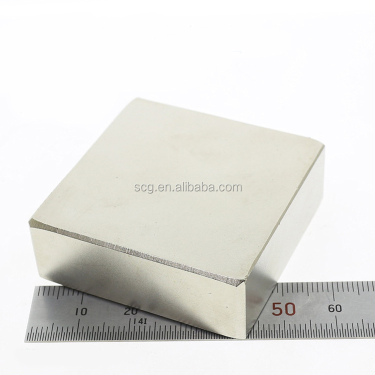 Big Neodymium Block magnet 50KG pulling weight