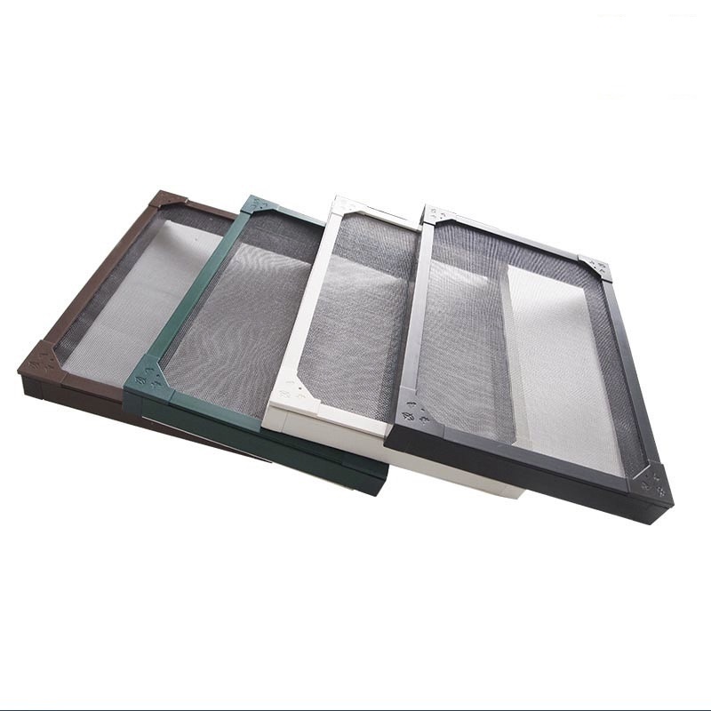 Easy DIY Installation Fly Window Magnetic Window Screen with Tube Casement Accessories Fits Any Size