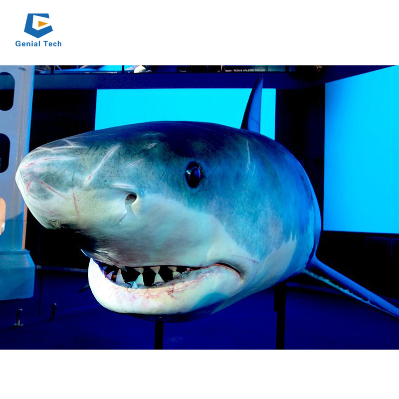 High quality animal shark models museum Robotic Shark animatronic for Sale