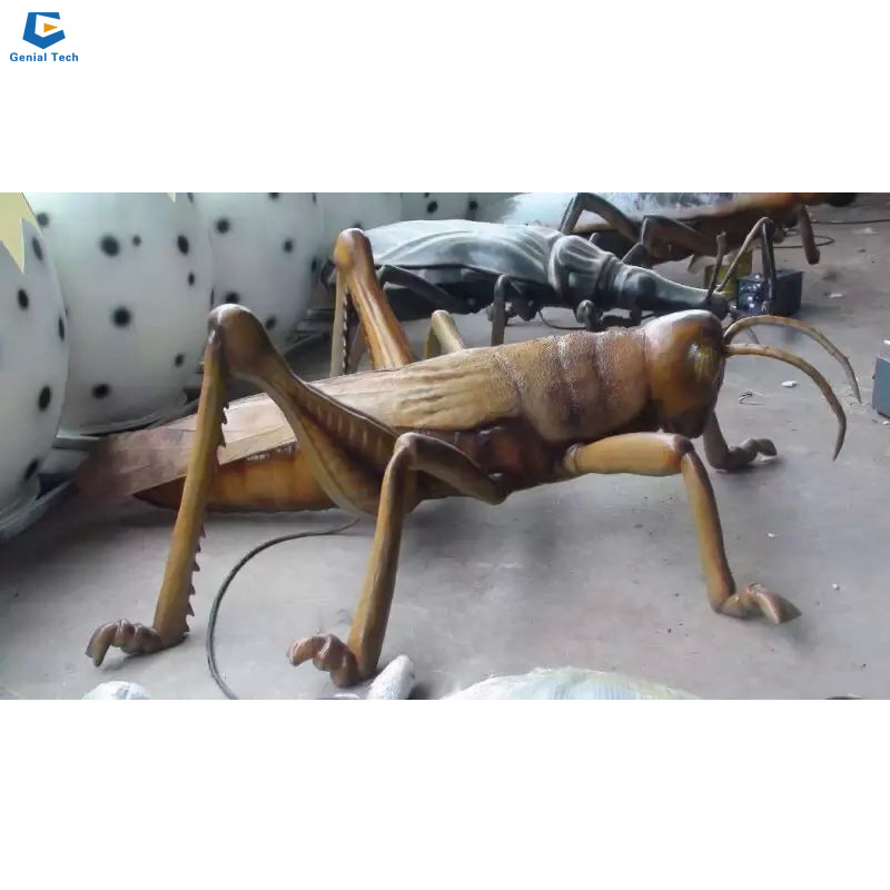 AI17 Outdoor Theme Park Animatronic Model Artificial snake for sale