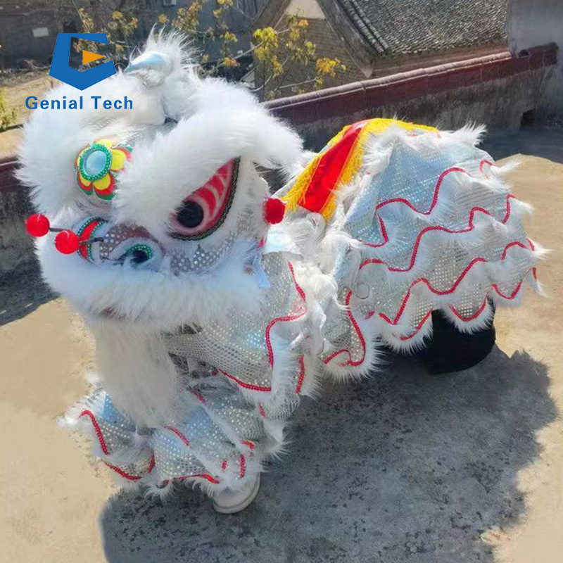 JN-Z239 adults lion dance show lion head double costume for festival show