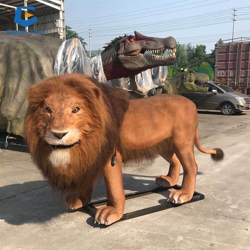 Theme Park Decorations Simulation Animals Animatronic Lion s Wife Nala Model