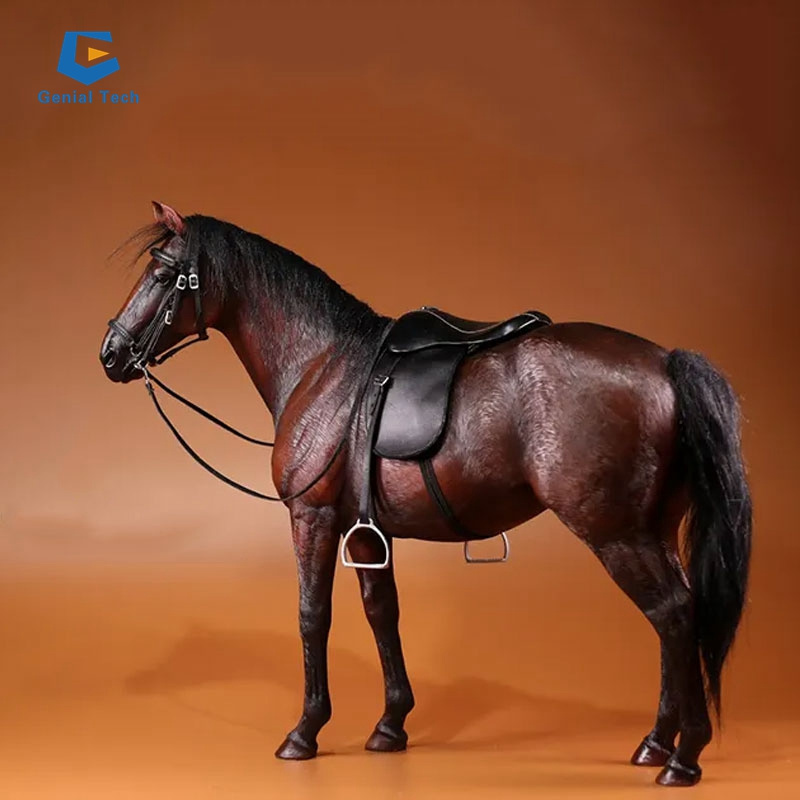 SG-RT-AA44 playground jungle theme decoration zoo silicone animal horse display animal animatronic horse