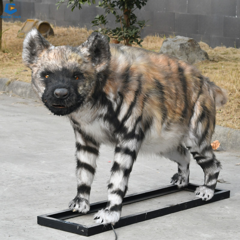 AA10 Animal Park Simulation Animal Animatronic Life Size Hyena For Sale