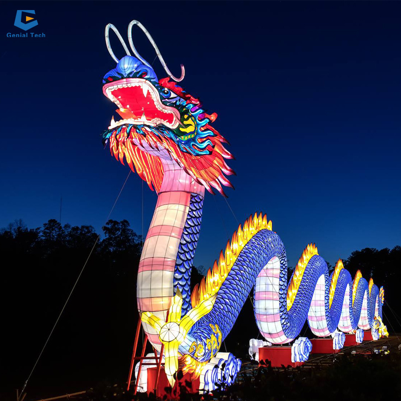 FL-62 Custom Chinese Dragon Lantern Festival New Year Decoration