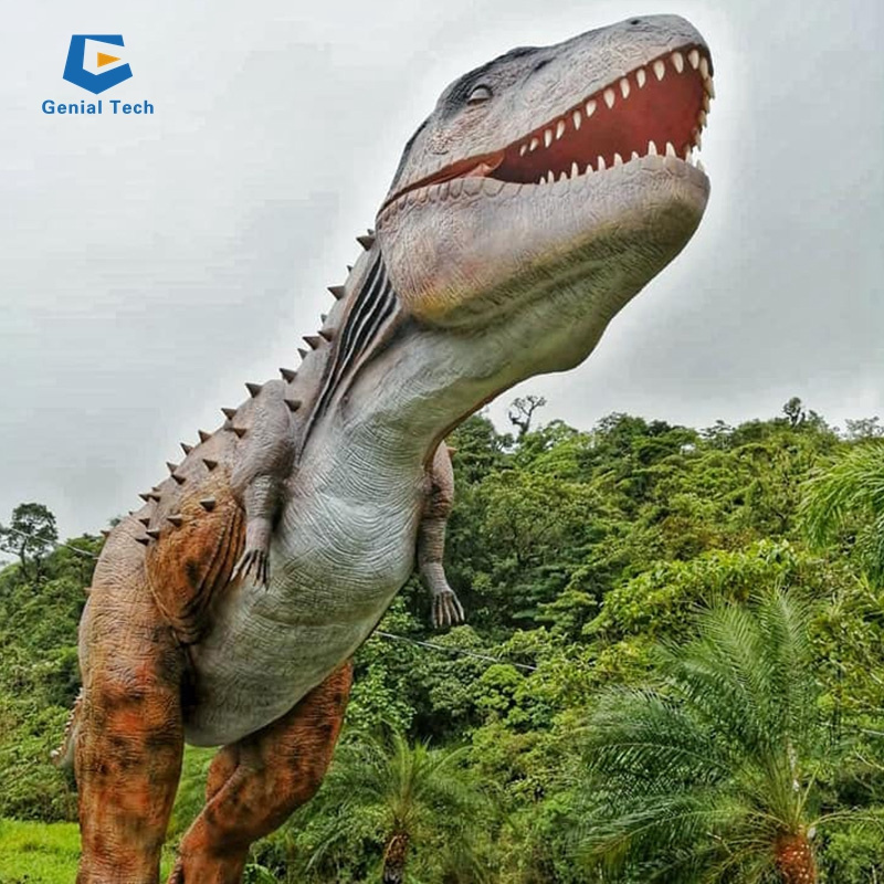 The Theme park large attraction realistic animatronic dinosaurs model