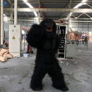 CCDC22 Realistic fur suit simulation animal costume life size gorilla costume for sale