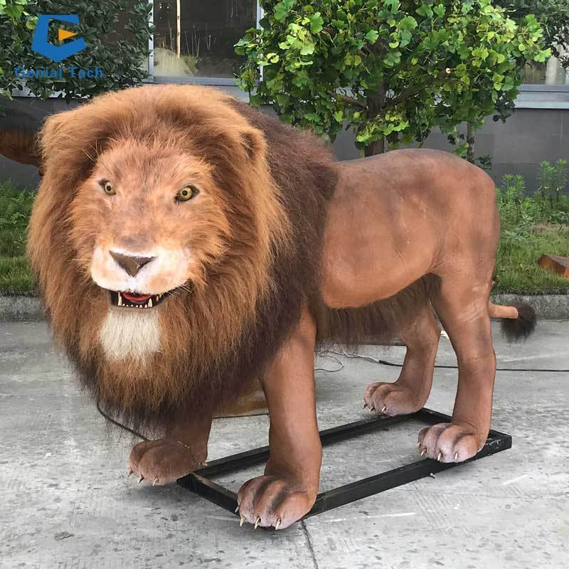 Theme Park Decorations Simulation Animals Animatronic Lion s Wife Nala Model