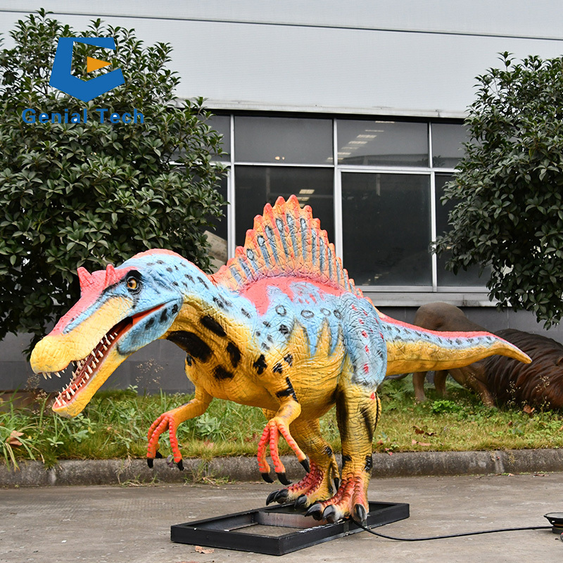 JN-Z23N 2024 New Design Life Size Velociraptor Dinosaurio Human Inside Costume Robot Animatronic Dinosaur Suit Realistic