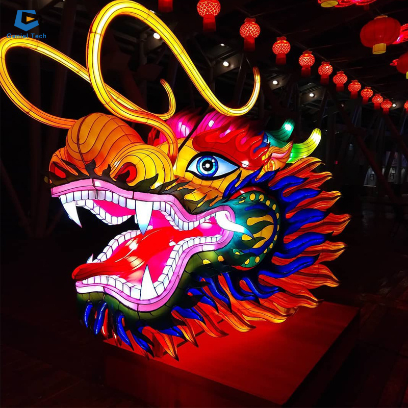 FL-62 Custom Chinese Dragon Lantern Festival New Year Decoration