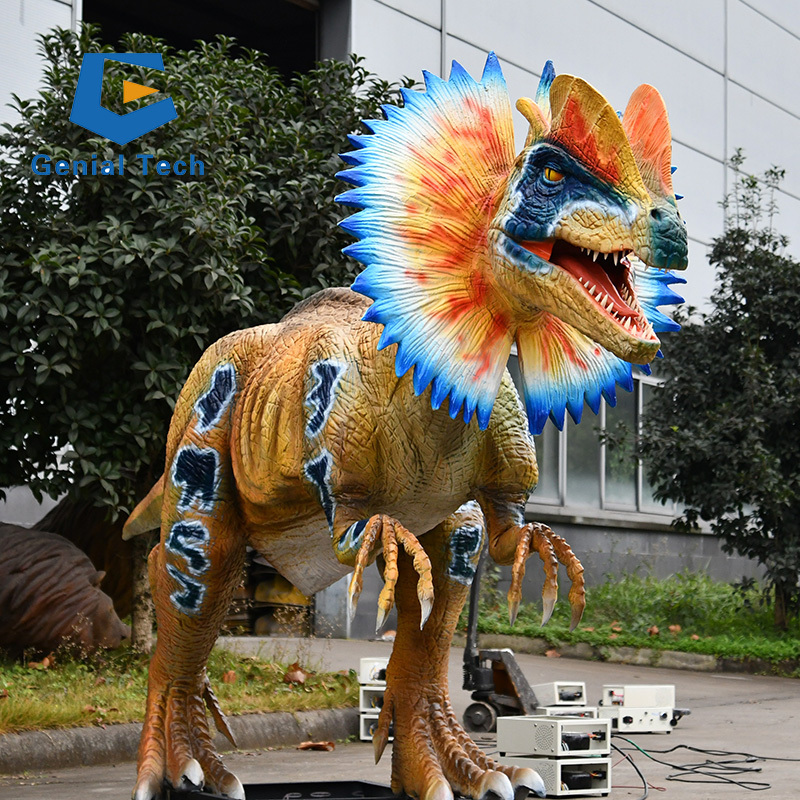 JN-Z23N 2024 New Design Life Size Velociraptor Dinosaurio Human Inside Costume Robot Animatronic Dinosaur Suit Realistic