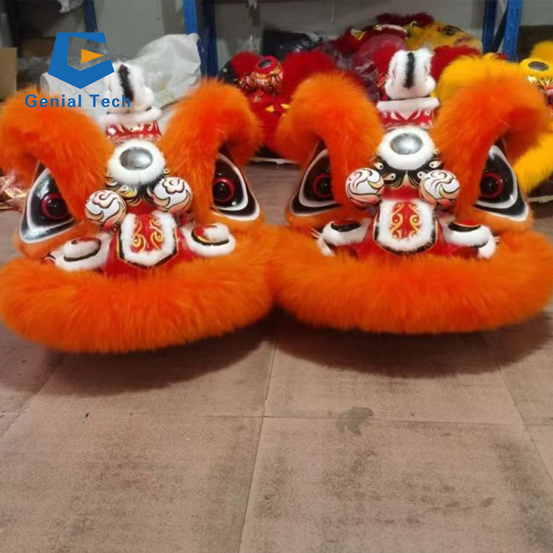 JN-Z239 Chinese Traditional Fok San Lion Dance Head Costume