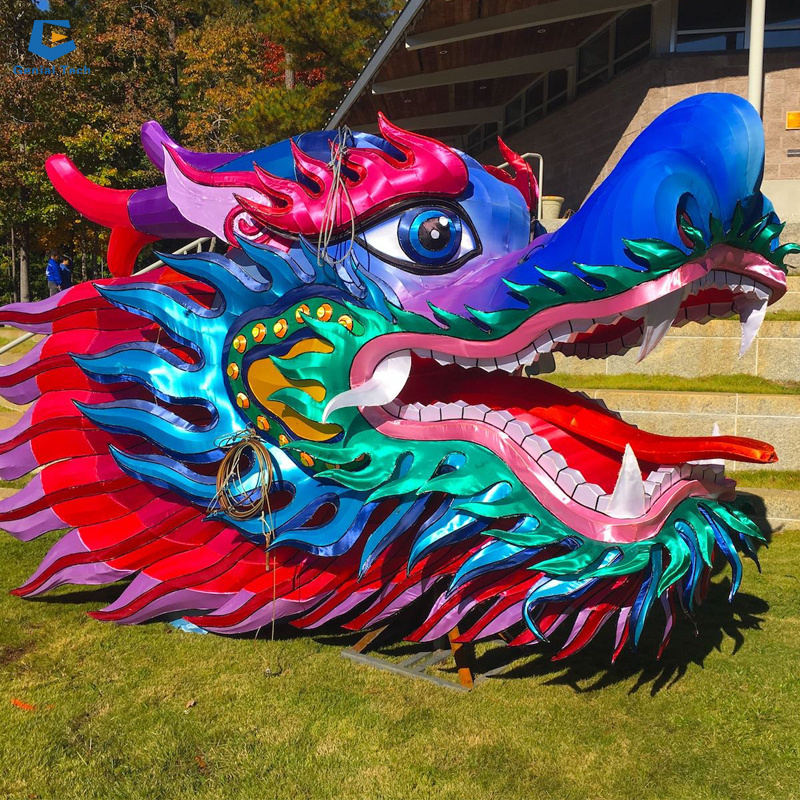 FL-62 Custom Chinese Dragon Lantern Festival New Year Decoration