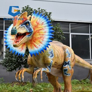 JN-Z23N 2024 New Design Life Size Velociraptor Dinosaurio Human Inside Costume Robot Animatronic Dinosaur Suit Realistic