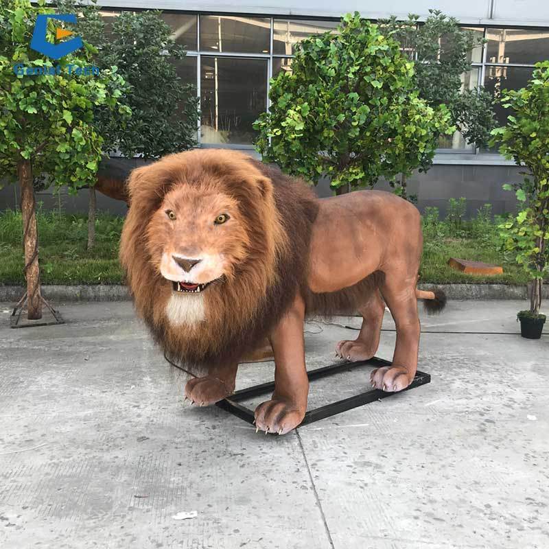 Theme Park Decorations Simulation Animals Animatronic Lion s Wife Nala Model