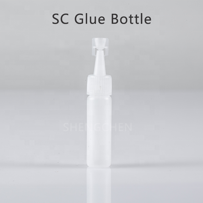 plastic mini super glue bottle for electronic smoke oil False nails plastic vials 0.5ml 1ml acrylic