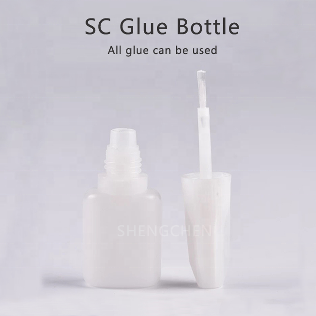 401 Super Glue 20ml Plastic bottle empty pin cap Construction Packing