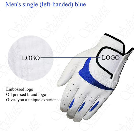 OEM Manufacturer Custom Wholesale LOGO Golf Gloves Cabretta Leather For men & Women Kid Golf Sheepskin Golf Gloves