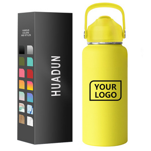 OEM 32oz Customized Stainless Steel Double Walled Vacuum Flask Water Bottle Insulated Sports Bottle