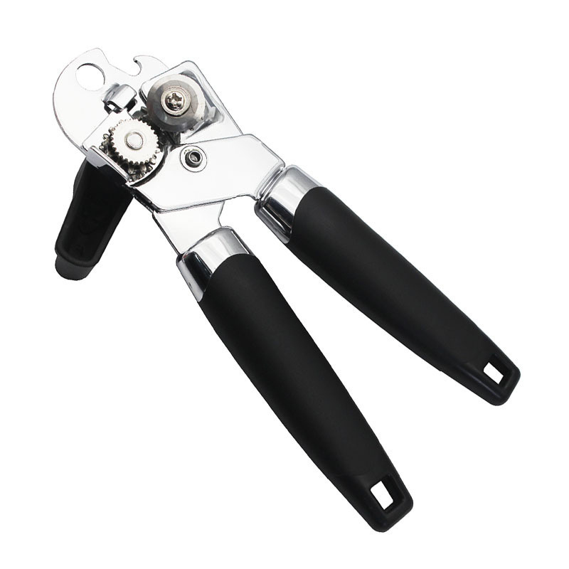 Comfortable Handle Sharp Blade Smooth Edge Manual Handheld Strong Heavy Duty Stainless Steel Multifunctional Bottle Can Opener