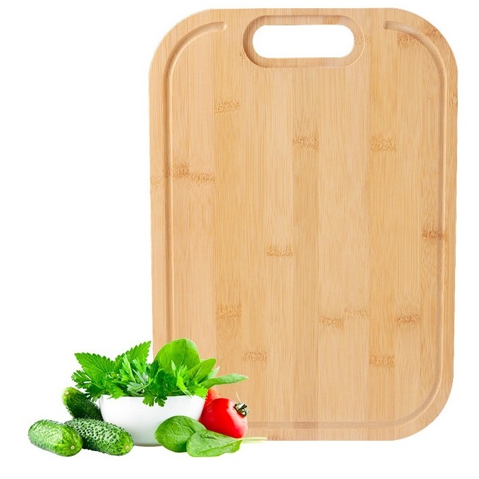 Factory Cheap Durable Low Price Bamboo Wood Cutting Board Butcher Block Chopping Boards with Juice Groove for Turkey Meat