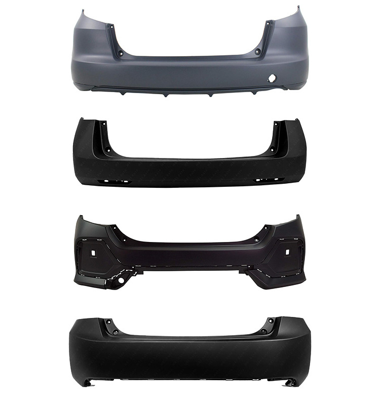 For Toyota Honda OEM ODM Auto Car Rear Body Kit Bumper Frame Support Car Rear Bumper For Japanese  Nissan