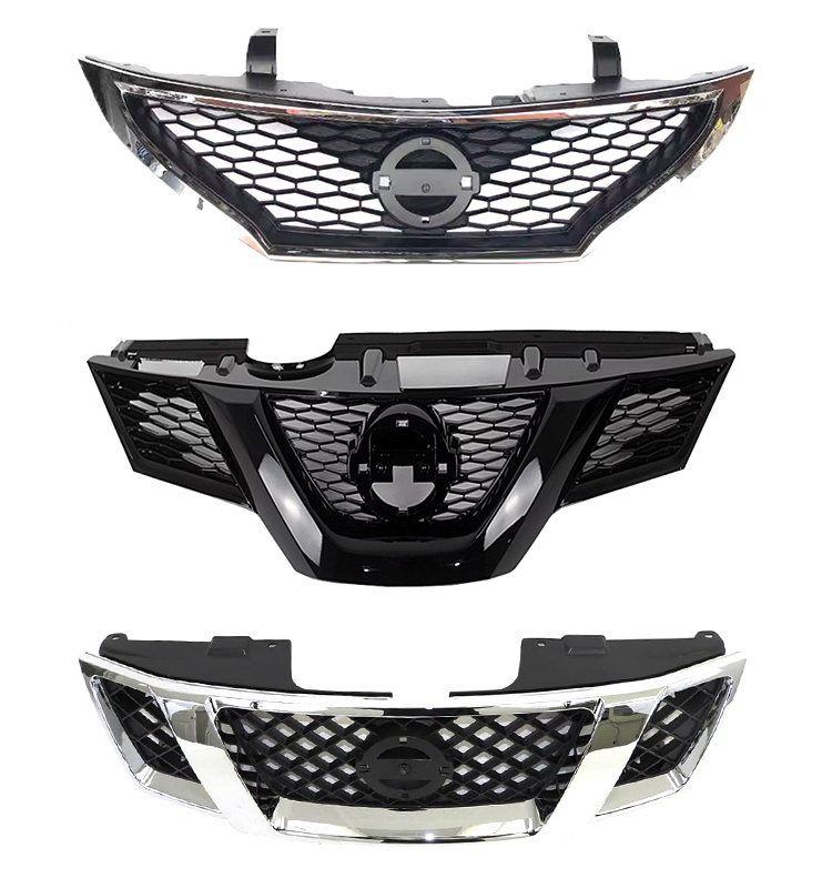 New arrival Replacement Car Body Kit Auto Accessories Car Upper Lower Grille For Nissan SYLPHY TIIDA NAVARA np300