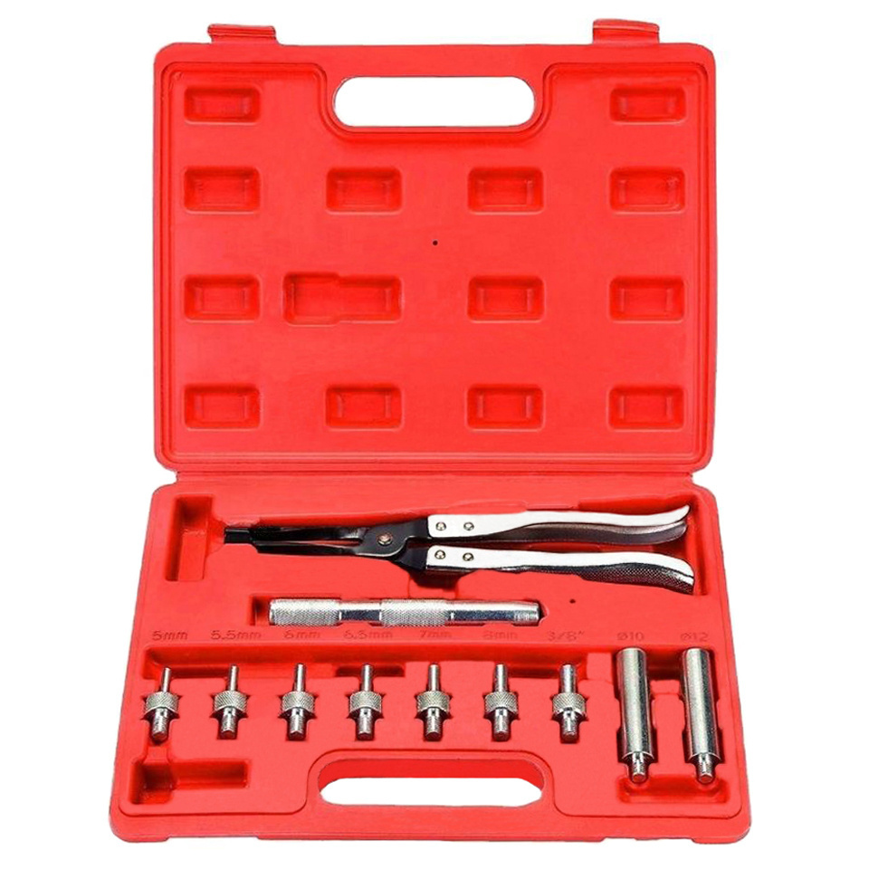 High Quality Repair Tools Valve Spring Compressor Repair Tool 11pcs Valve Seal Remover And Installer Kit