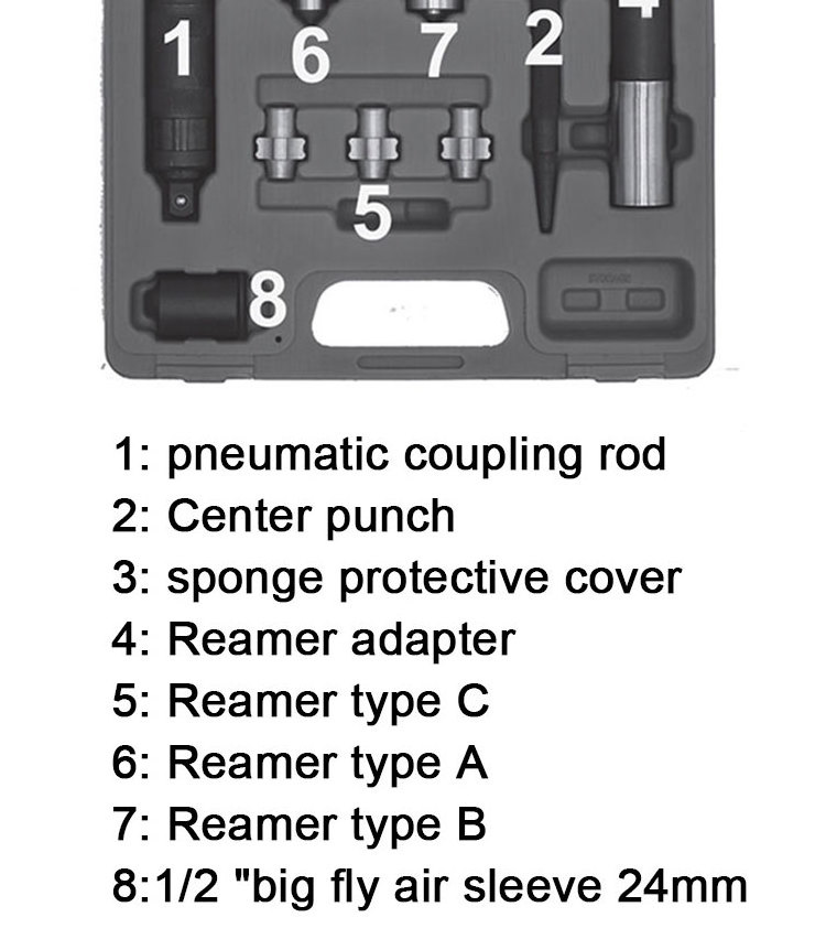 Auto Tool and Universal Locking Wheel Nut Removal Master Kit