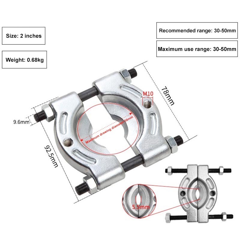 Wholesale Bearing Extractor Remover Tool Auto Repair Tool Car Puller Gear Bearing Separator