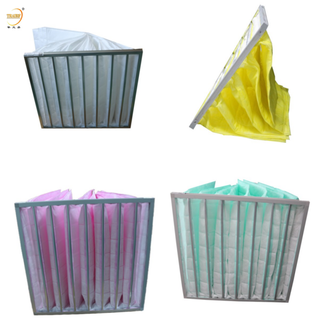 Industrial Washable Filter Medium Efficiency Air Bag Filter Pocket Filter for Medium-Filtration