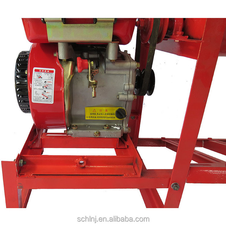 HELI Multi-function high quality azuki bean wheat thresher machine with Diesel