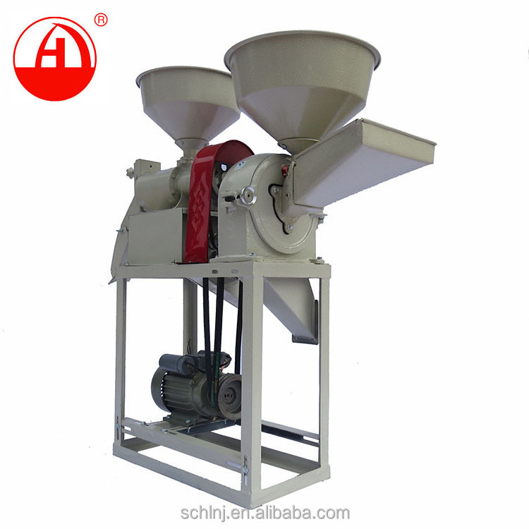 Heli combined 2 in 1 rice mill 6n40 machine grain mill 9FC-21 grinder pulverizer