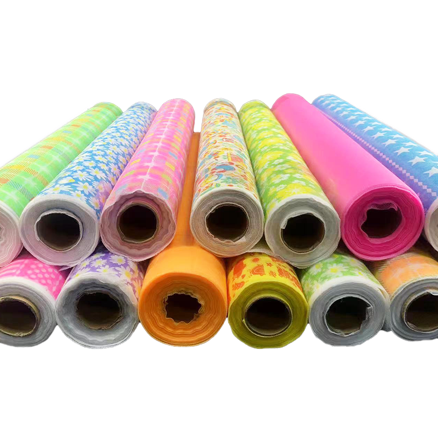 Huimei Printed pp non woven fabric for different industry roll raw materials banana protect bags eco-friendly non woven fabric