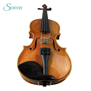 Solid wood tiger violin