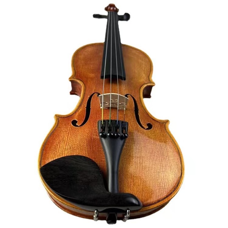 Solid wood tiger violin