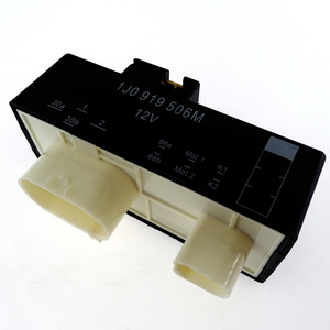 1J0919506M Radiator Fan Relay Control Unit 1 J0 919 506M For VW Golf Jetta Polo Audi A3 S3 Skoda Octavia Fabia Seat Leon Toledo